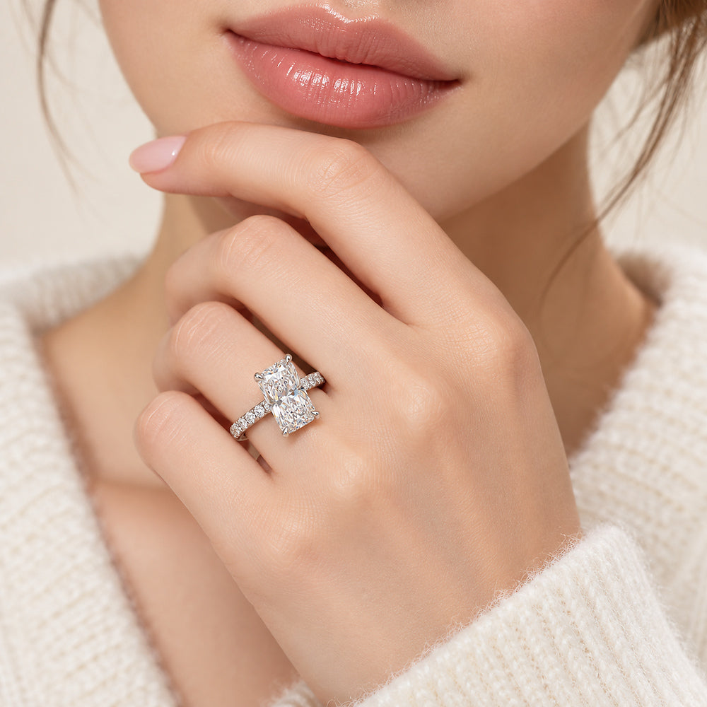 Aurora Radiant 4CT Ring