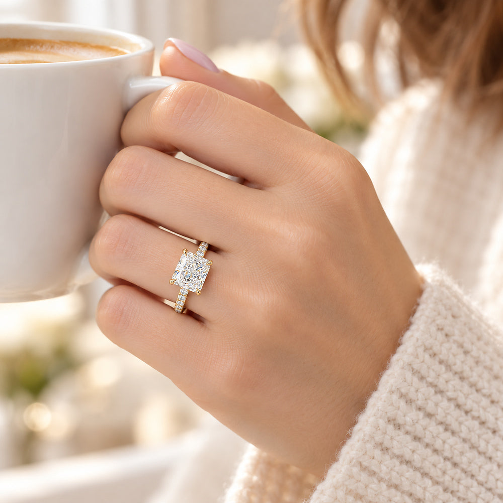 Aurora Radiant 4CT Ring