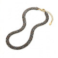 The Serpentine Texture Necklace — product view 1