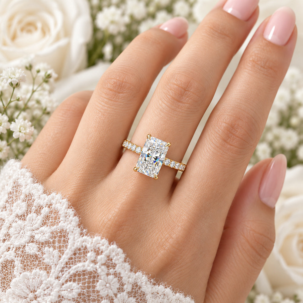 Aurora Radiant 4CT Ring