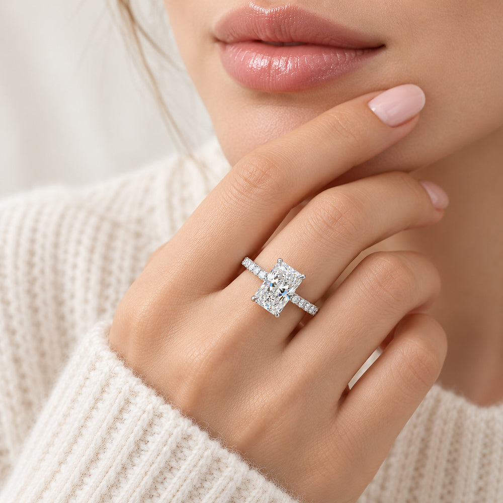 Aurora Radiant 4CT Ring