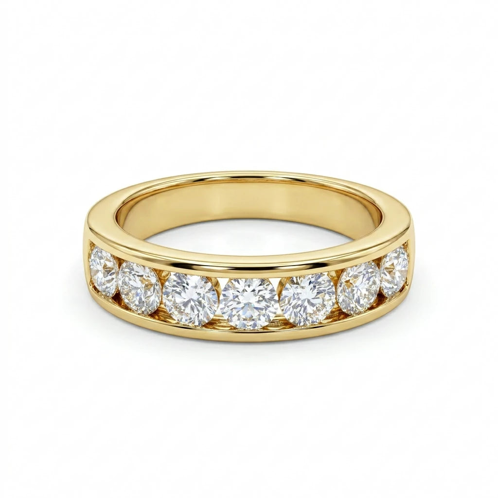 The Stillwater Channel Band — Moissanite