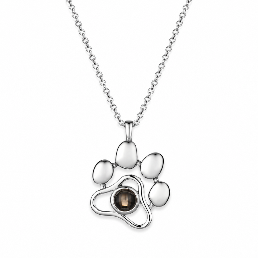 The Forever Paw Photo Necklace
