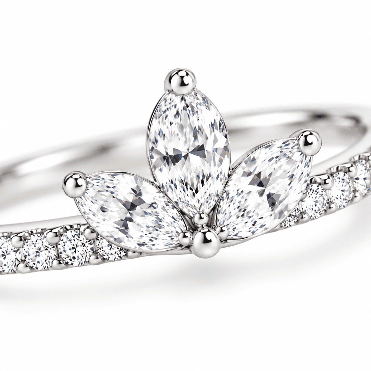 The Petal Crown Ring — product view 3