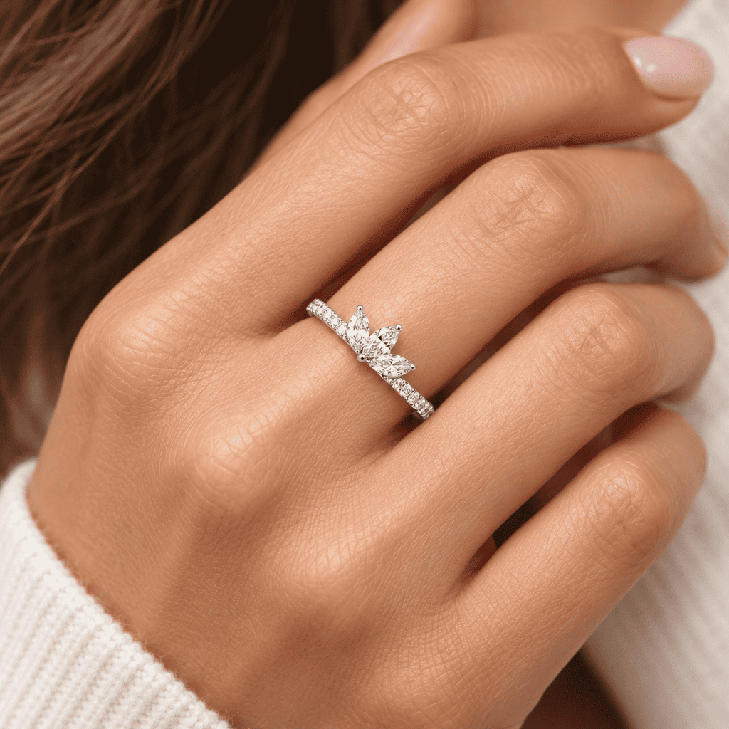 The Petal Crown Ring — product view 4