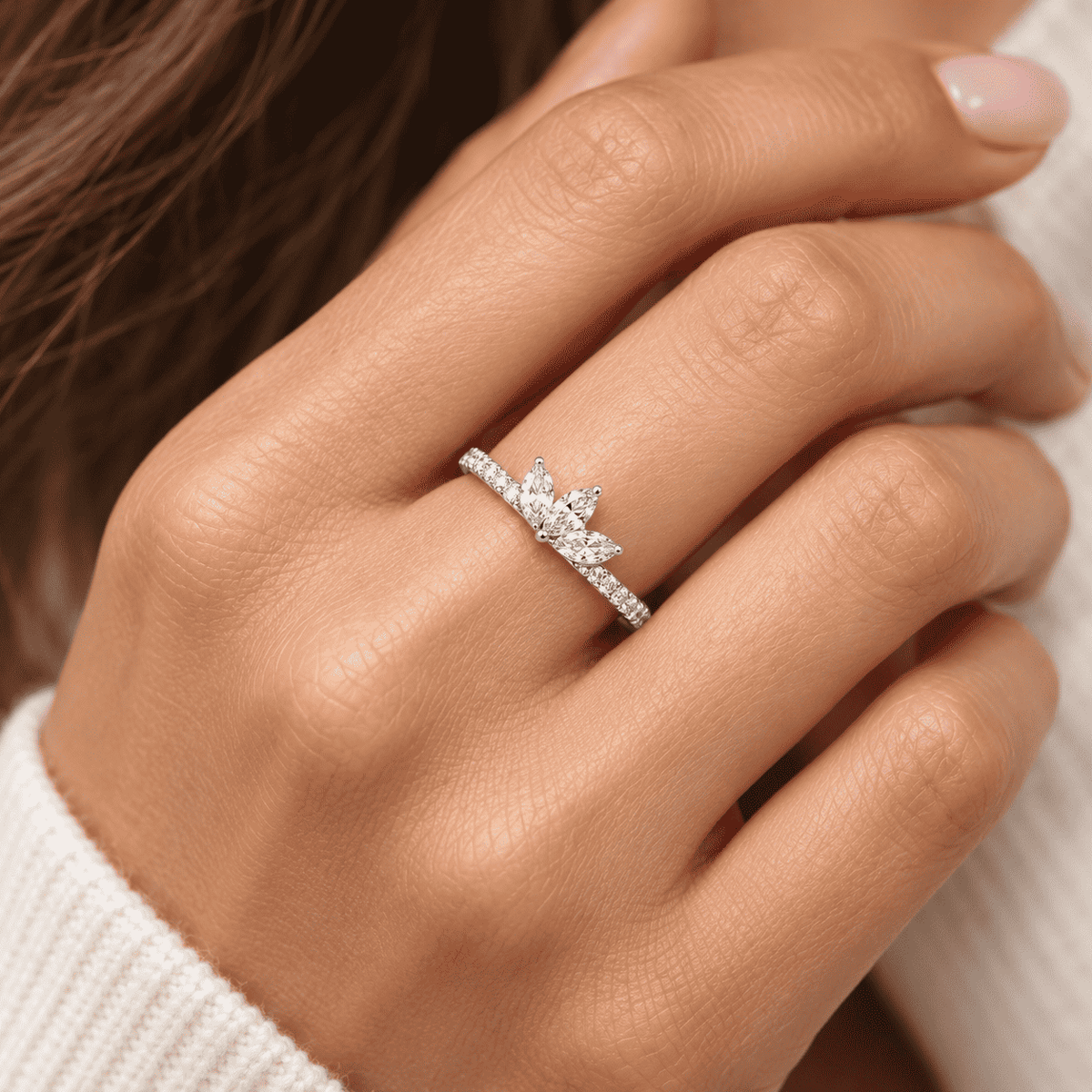 The Petal Crown Ring — product view 4