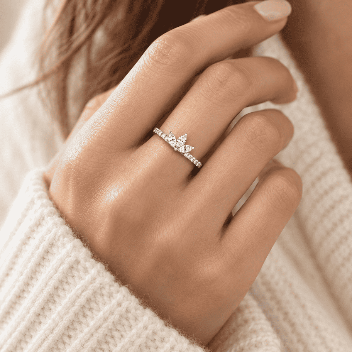 The Petal Crown Ring — product view 5