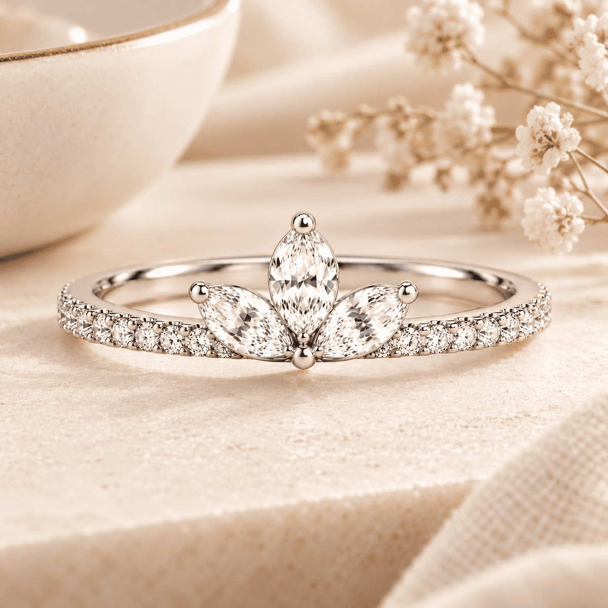 The Petal Crown Ring — product view 6