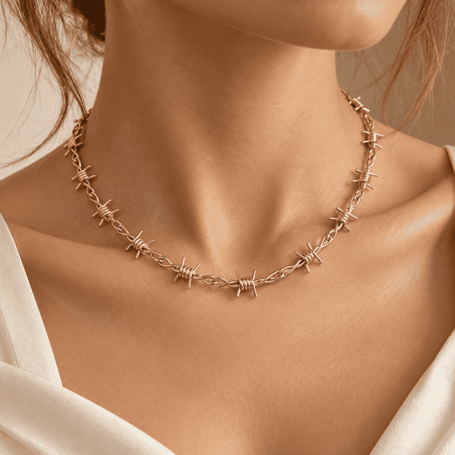 The Barbed Link Necklace