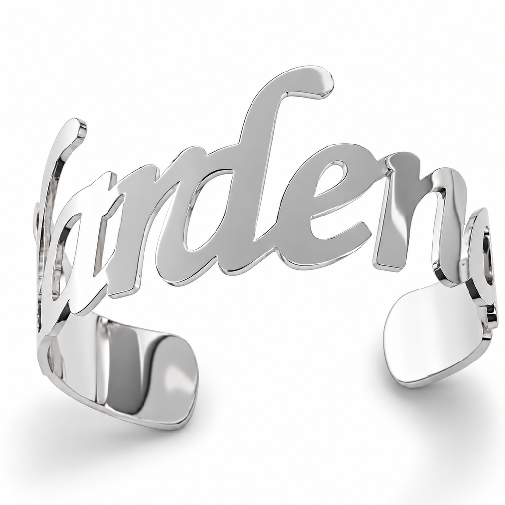 The Signature Name Cuff Bracelet