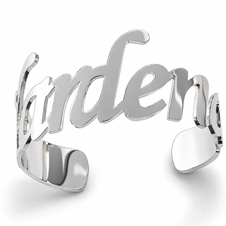 The Signature Name Cuff Bracelet