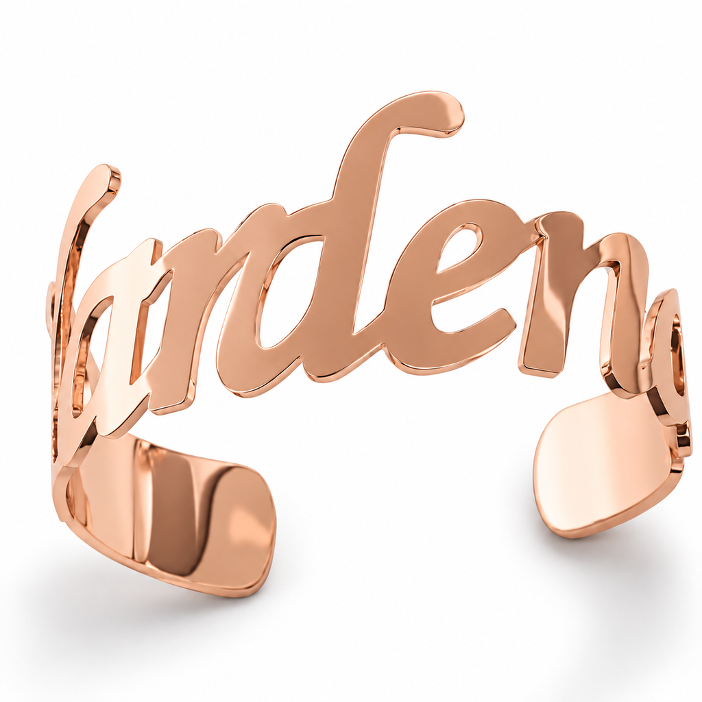 The Signature Name Cuff Bracelet