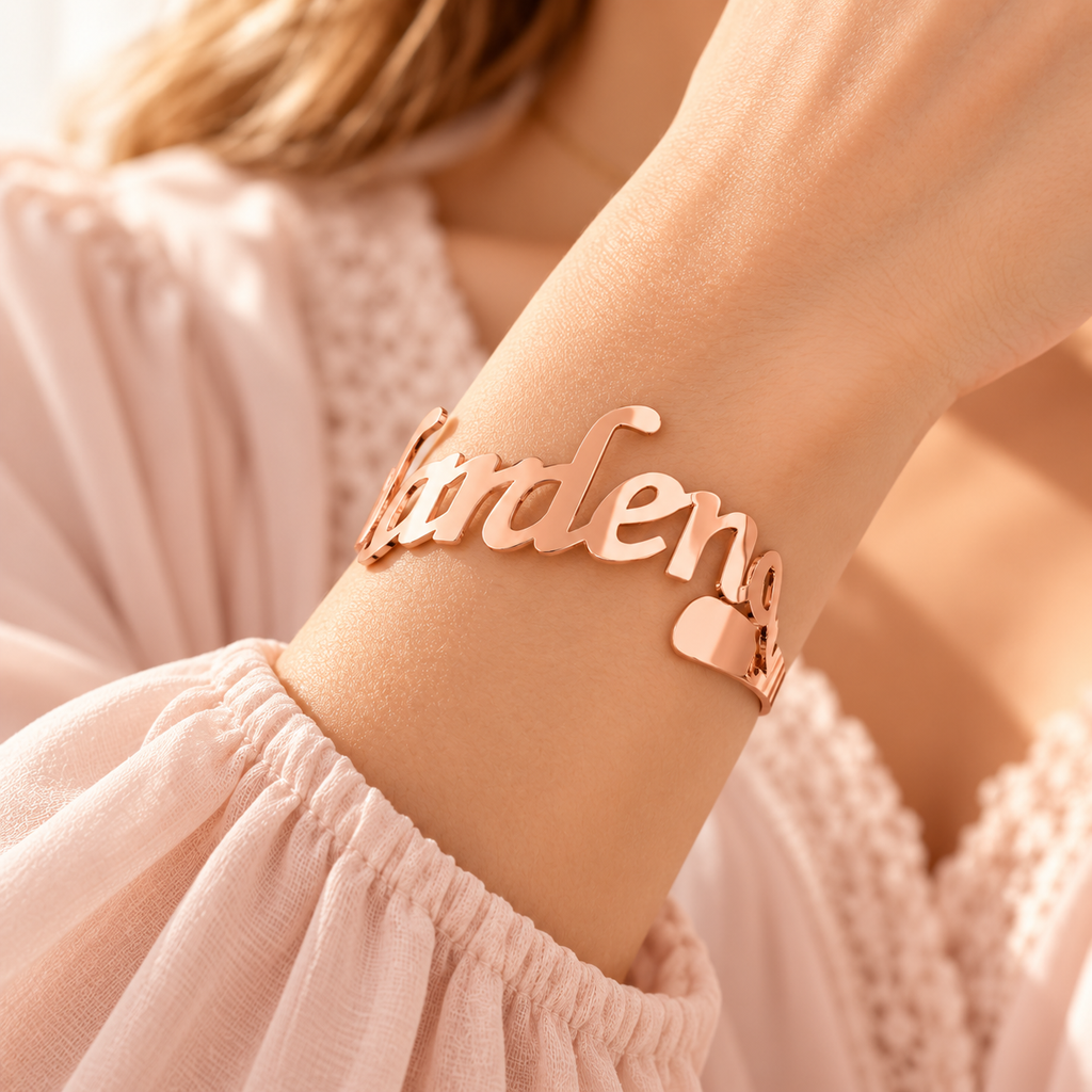The Signature Name Cuff Bracelet