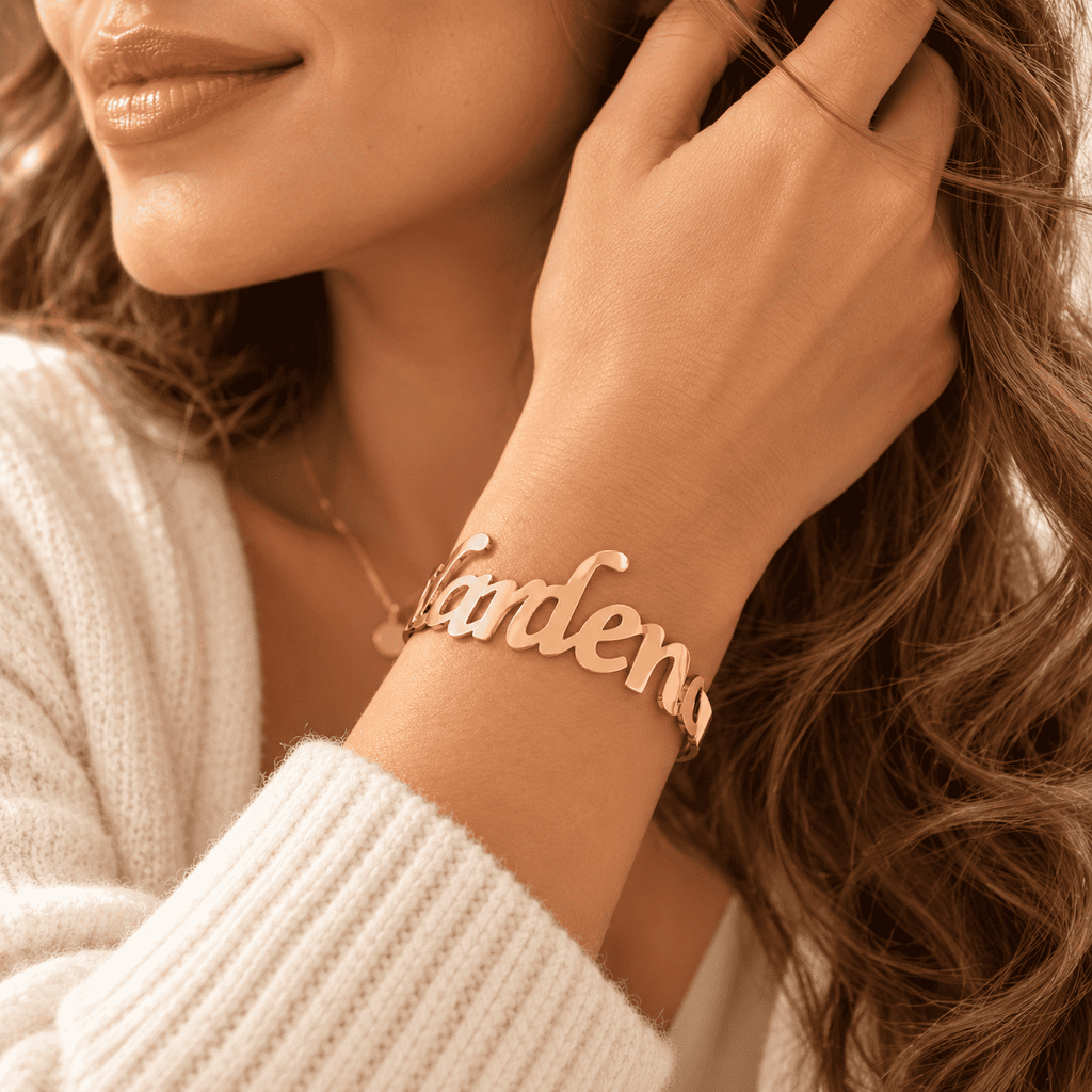 The Signature Name Cuff Bracelet