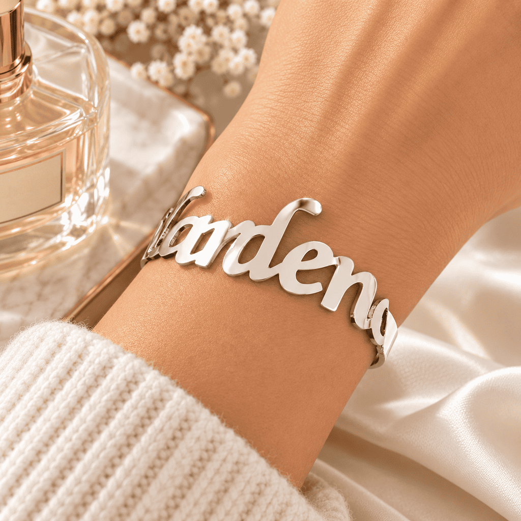 The Signature Name Cuff Bracelet