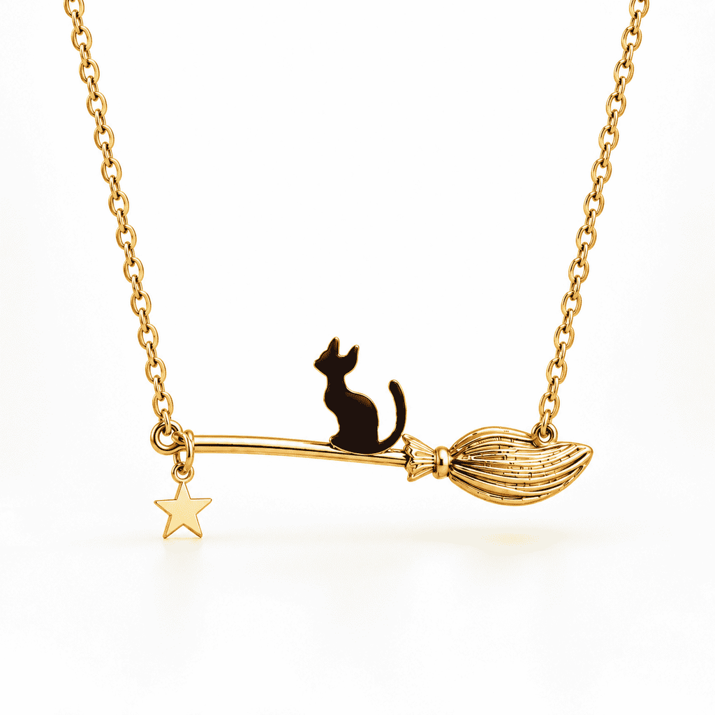 The Midnight Familiar Cat Necklace