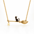 The Midnight Familiar Cat Necklace