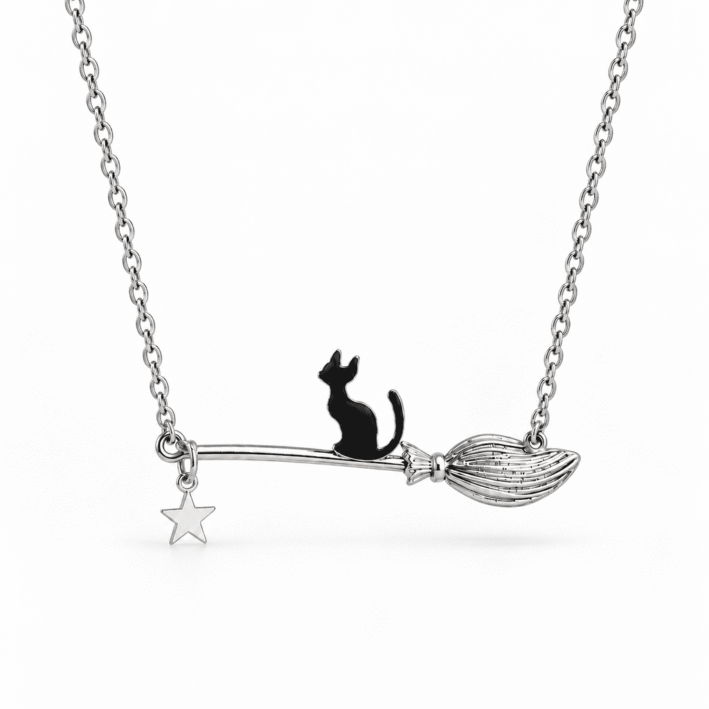The Midnight Familiar Cat Necklace