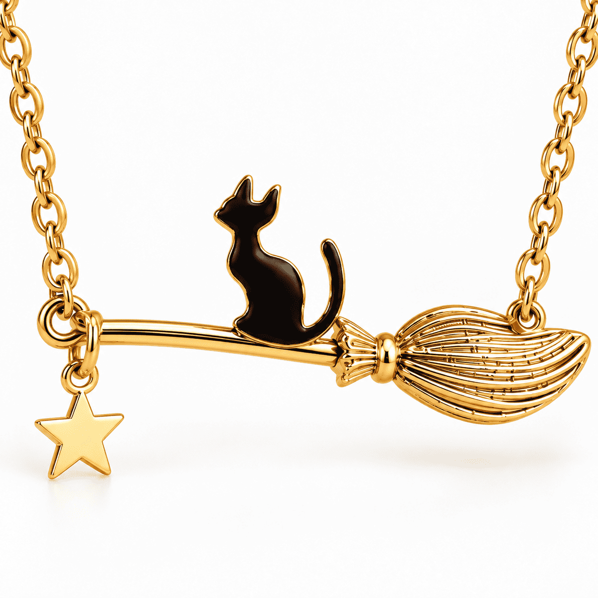 The Midnight Familiar Cat Necklace