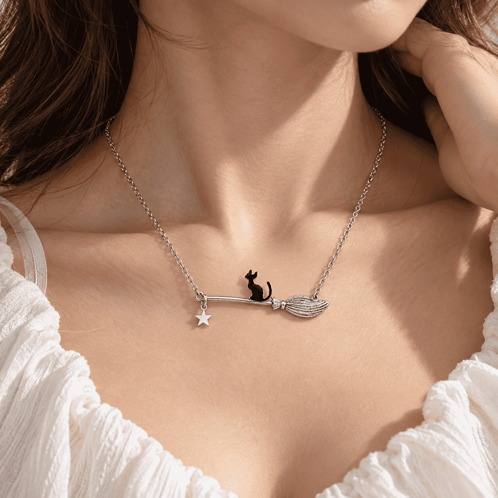 The Midnight Familiar Cat Necklace