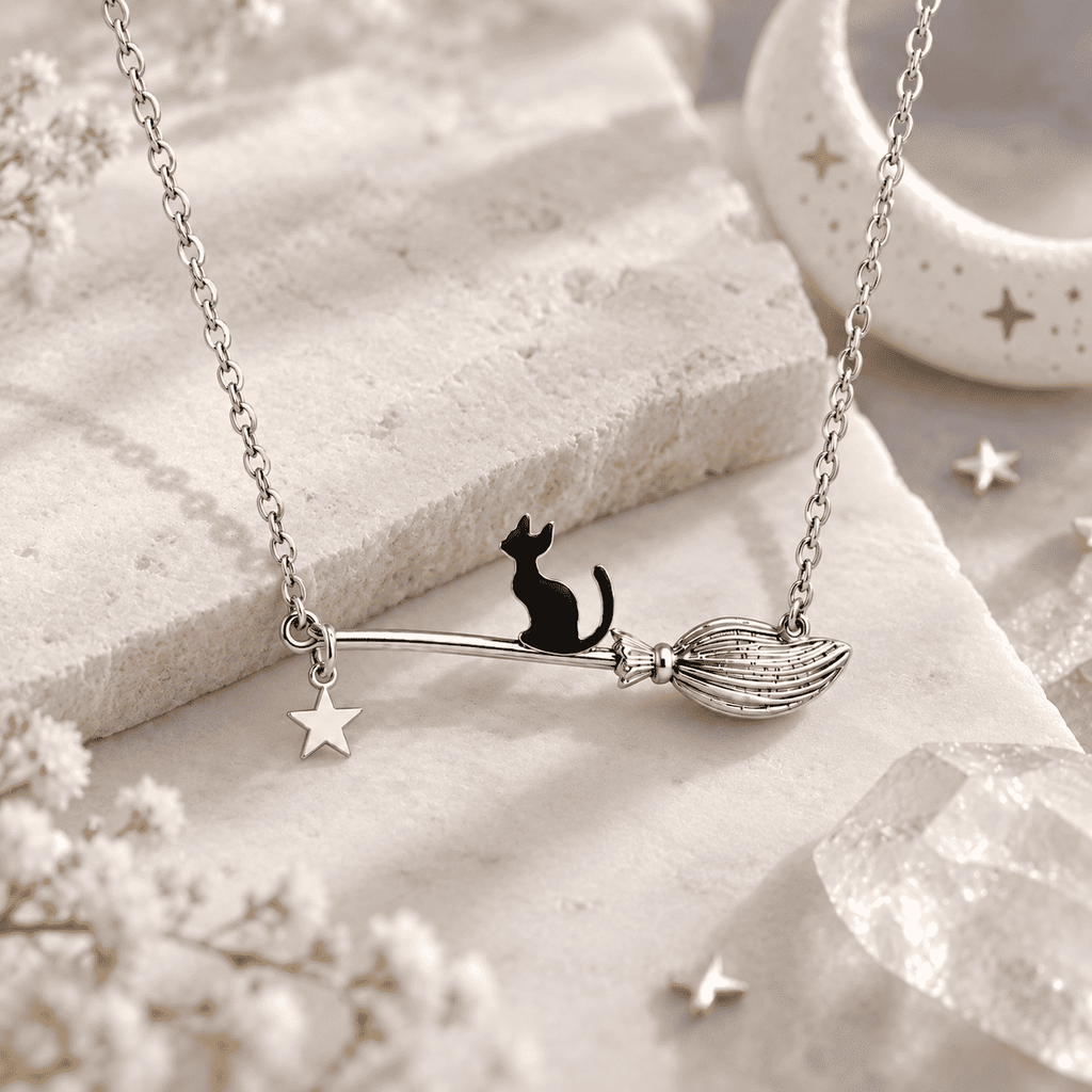 The Midnight Familiar Cat Necklace