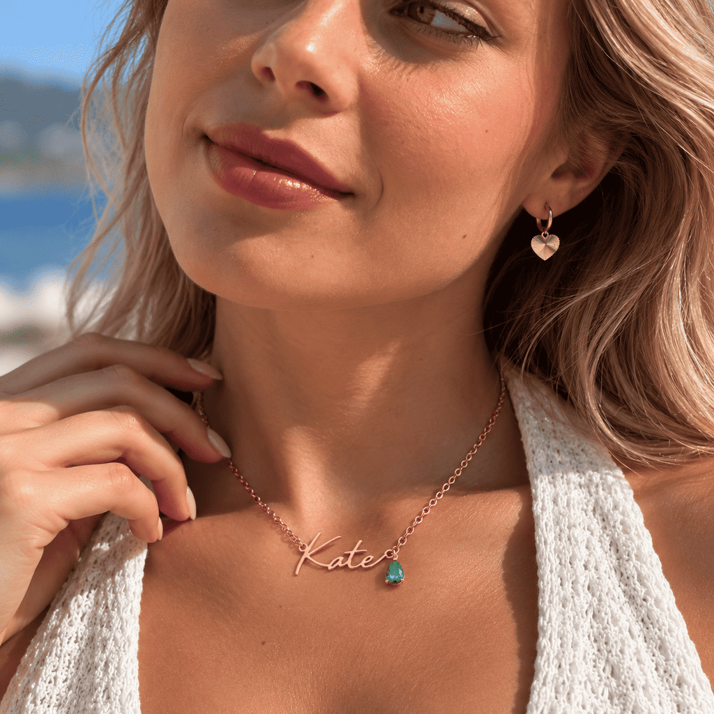 The Birthstone Signature Necklace — product view 6