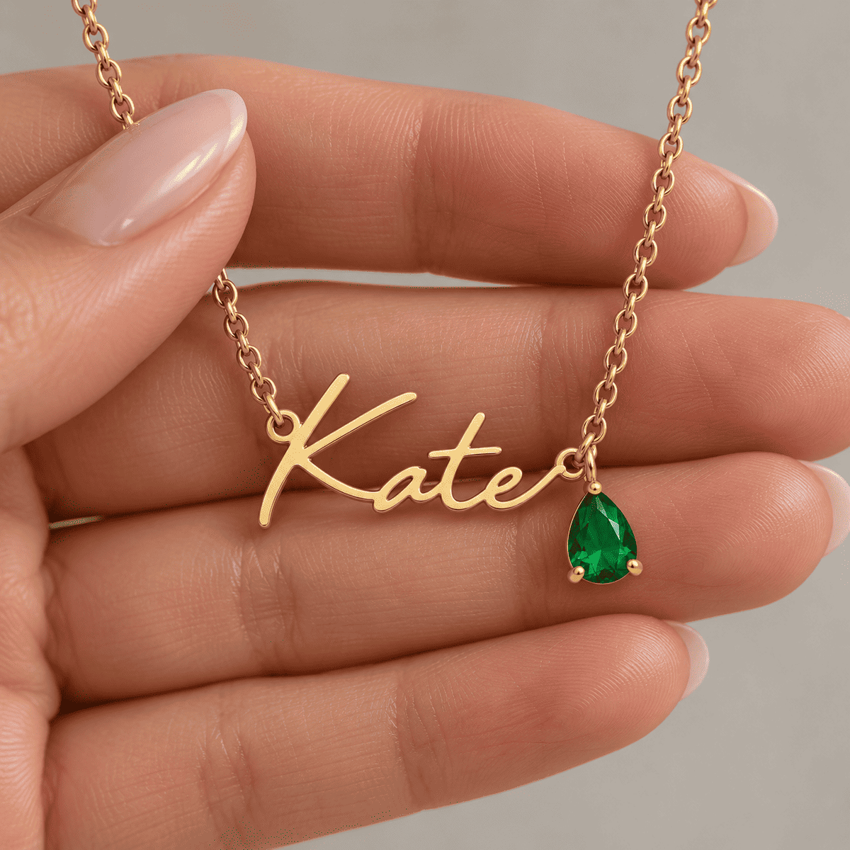 The Birthstone Signature Necklace — product view 7