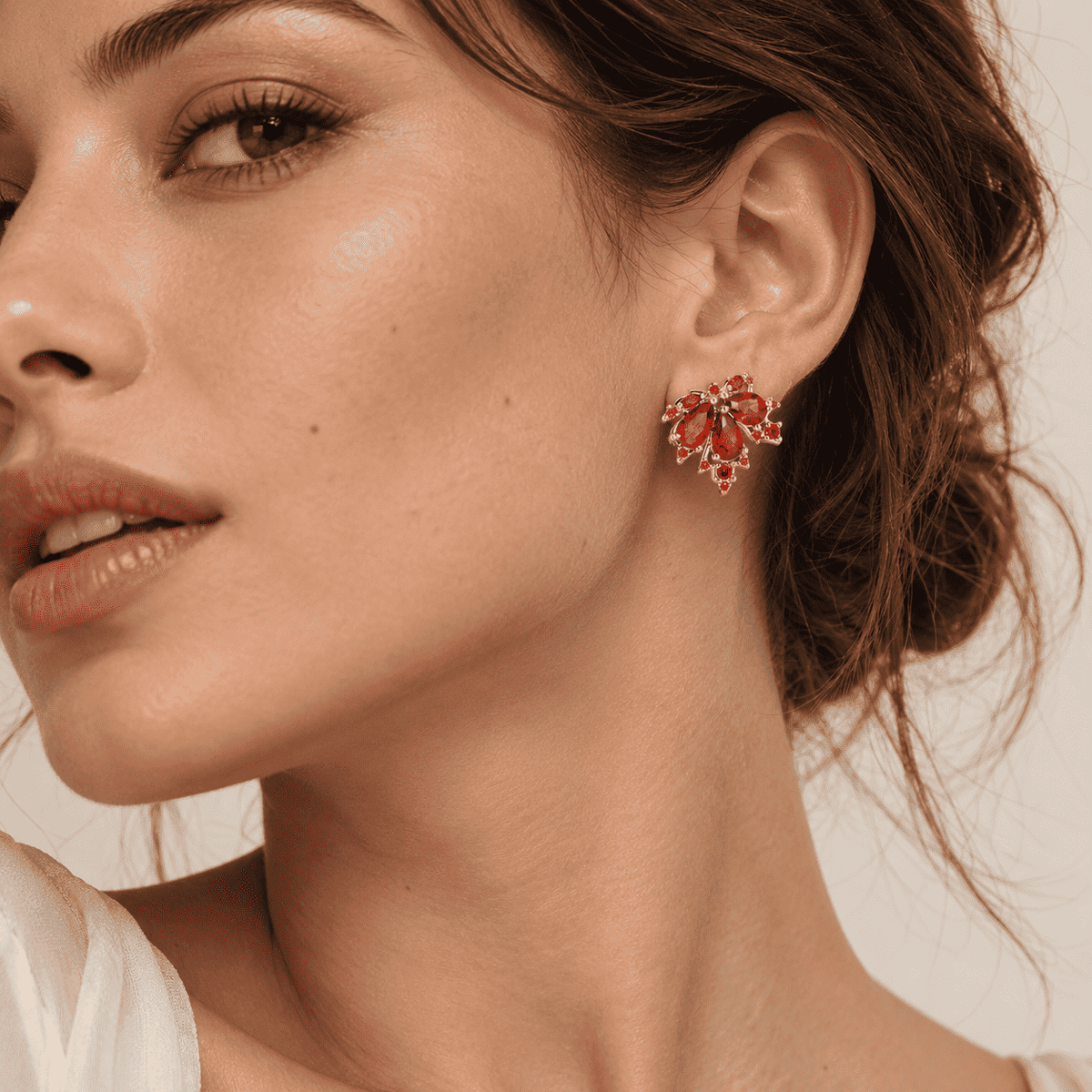 The Crimson Maple Earrings — product view 10