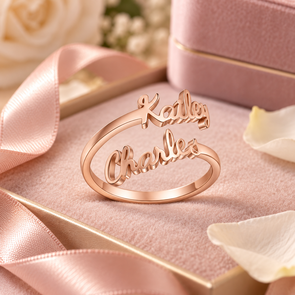 The Written Together Ring — Two Names