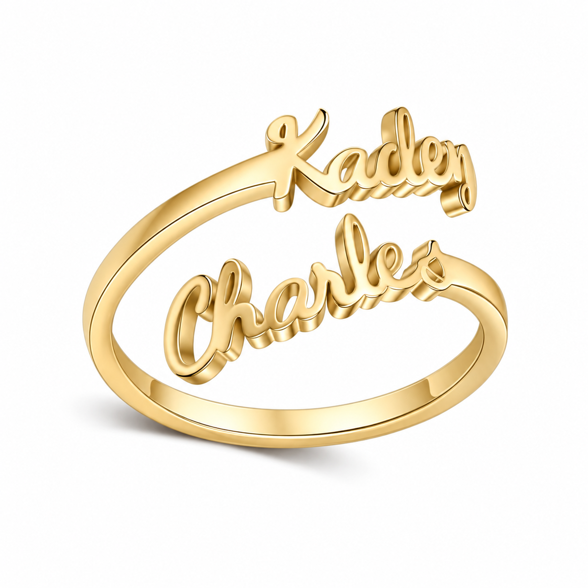 The Written Together Ring — Two Names