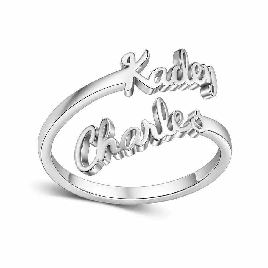 The Written Together Ring — Two Names