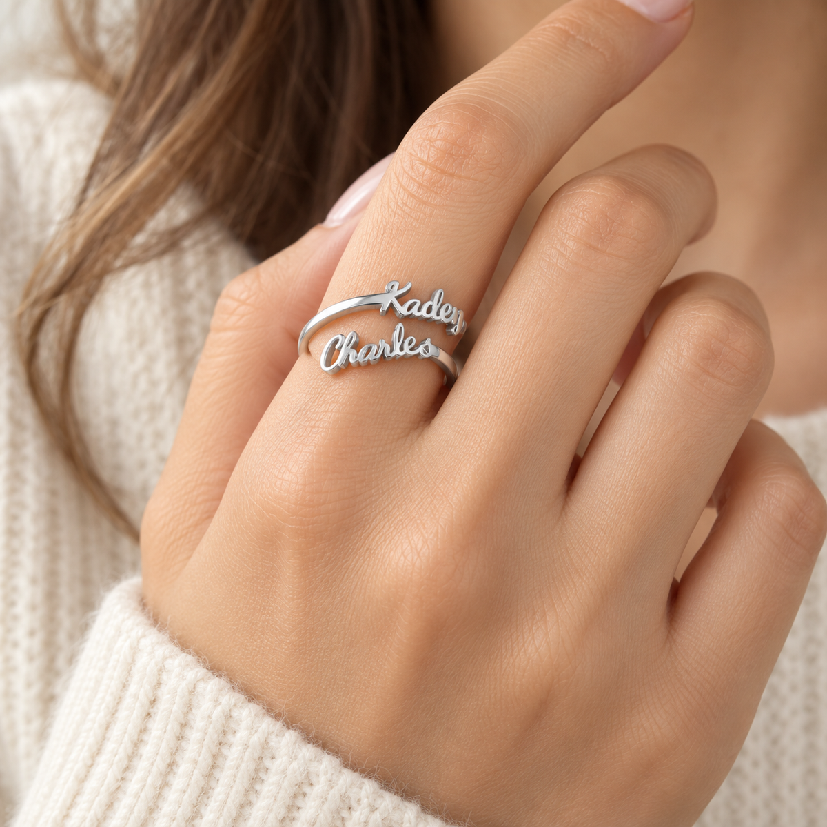 The Written Together Ring — Two Names