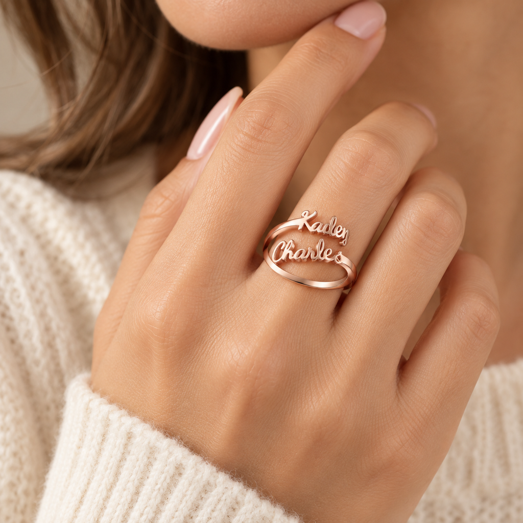 The Written Together Ring — Two Names