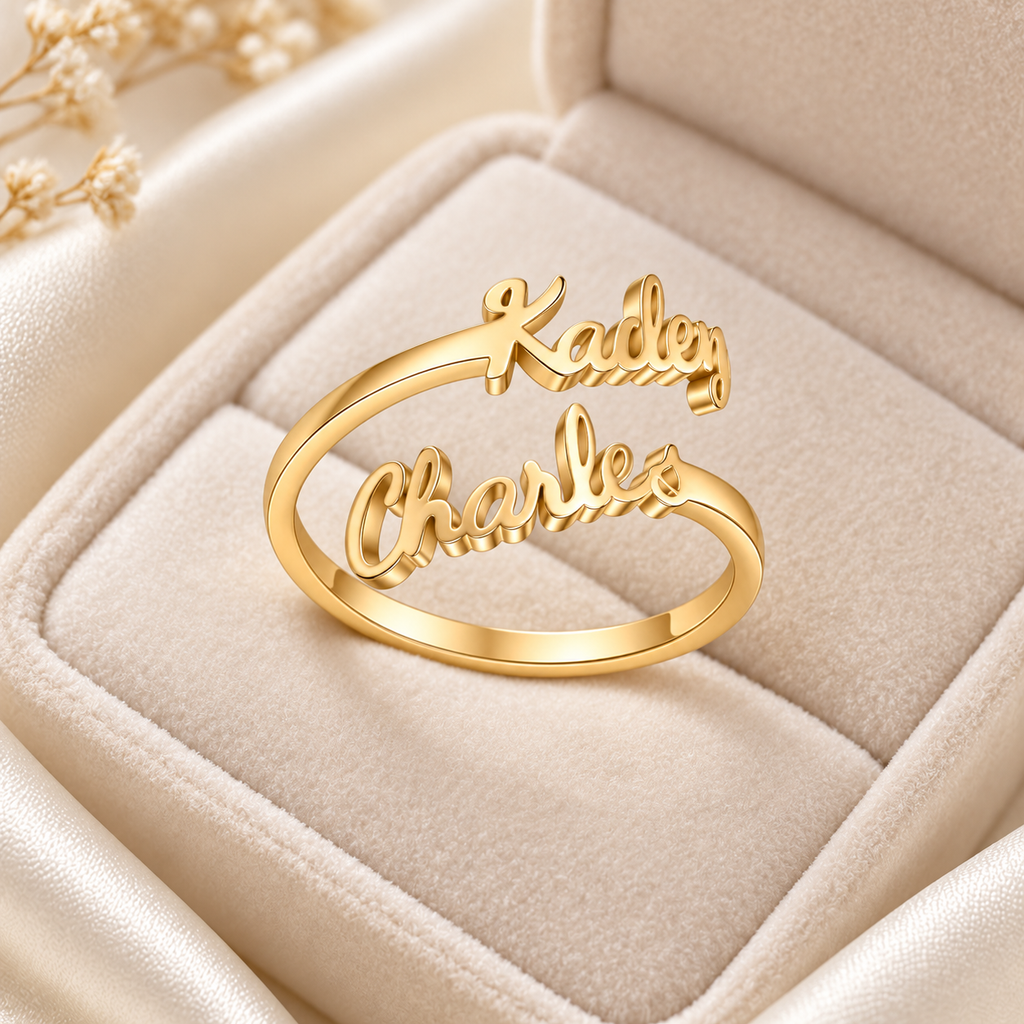 The Written Together Ring — Two Names