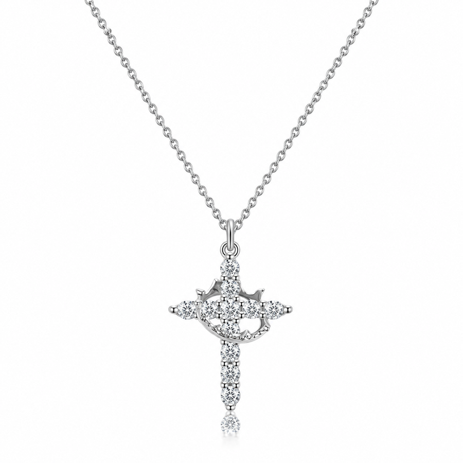 The Guiding Grace Cross Necklace