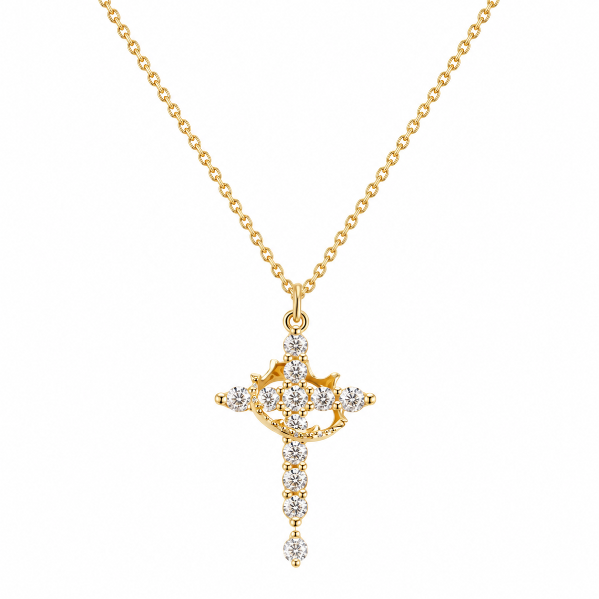 The Guiding Grace Cross Necklace
