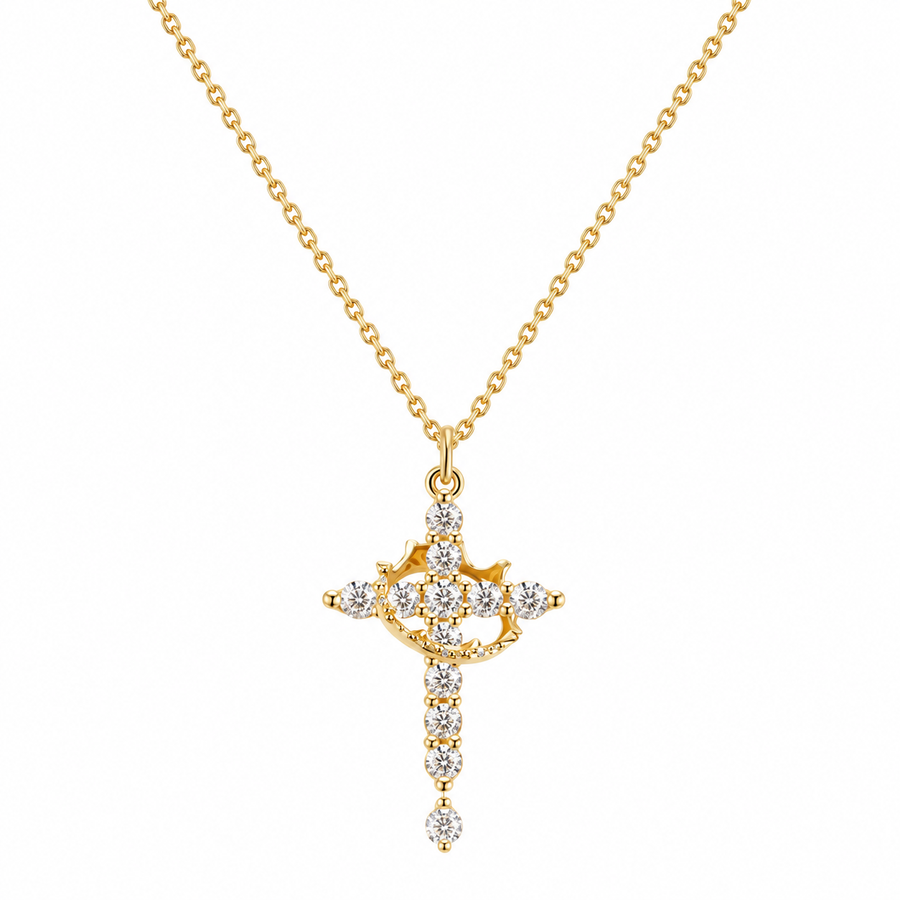 The Guiding Grace Cross Necklace