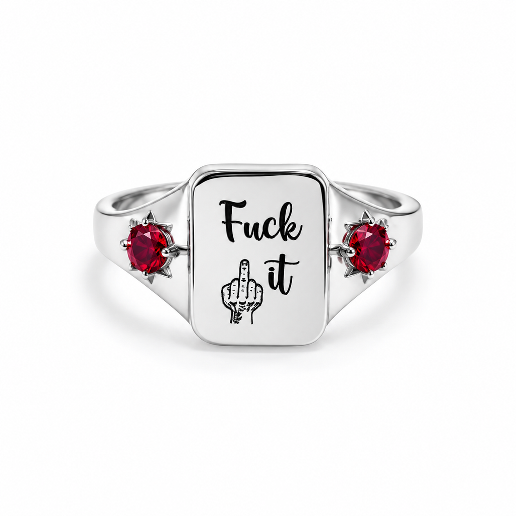 The Let It Go Ring — Custom Birthstones