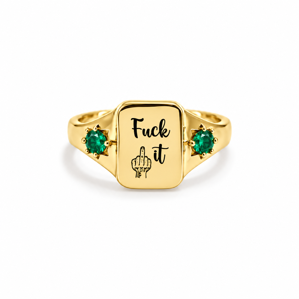 The Let It Go Ring — Custom Birthstones