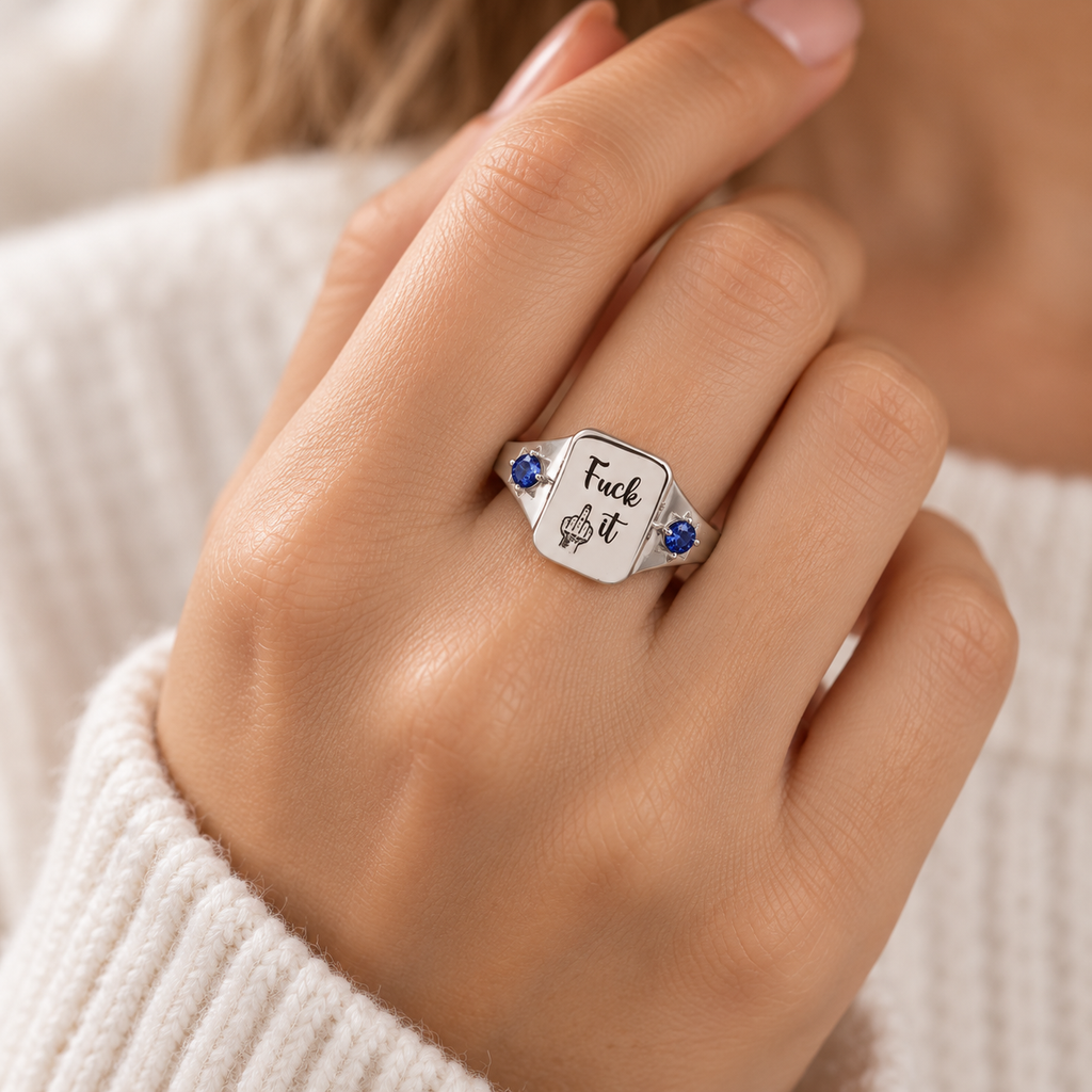 The Let It Go Ring — Custom Birthstones