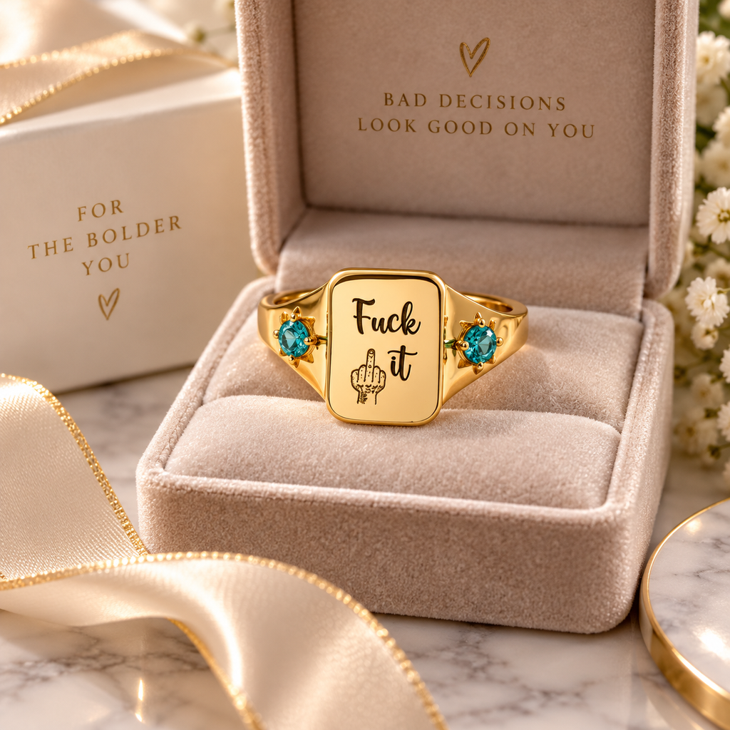 The Let It Go Ring — Custom Birthstones