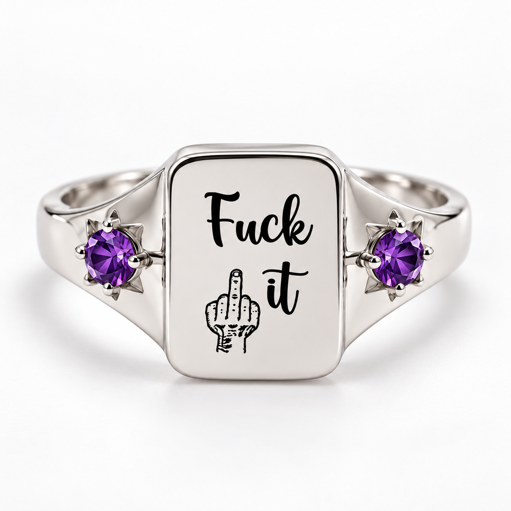 The Let It Go Ring — Custom Birthstones