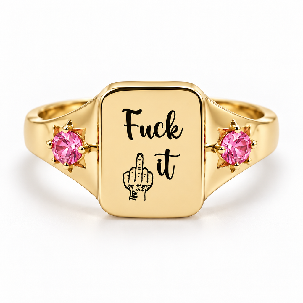 The Let It Go Ring — Custom Birthstones