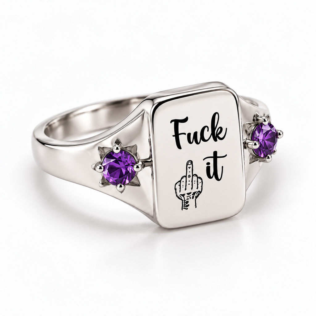 The Let It Go Ring — Custom Birthstones