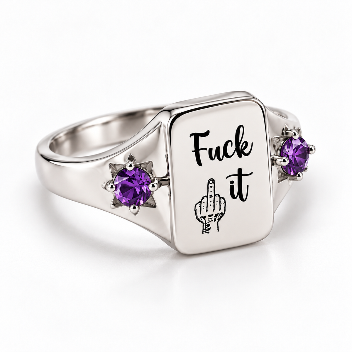 The Let It Go Ring — Custom Birthstones