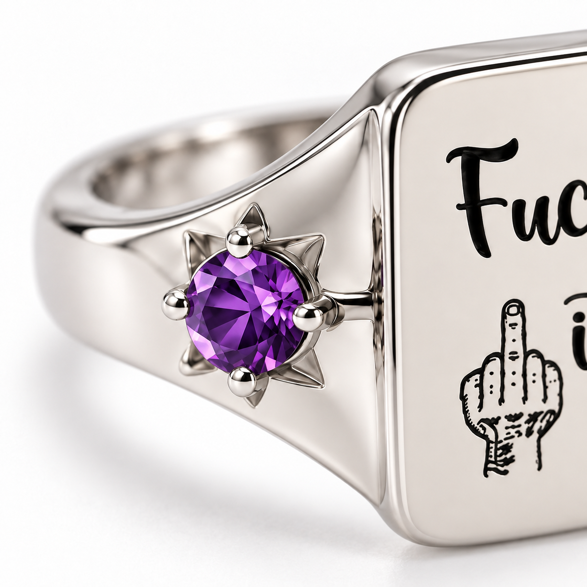 The Let It Go Ring — Custom Birthstones