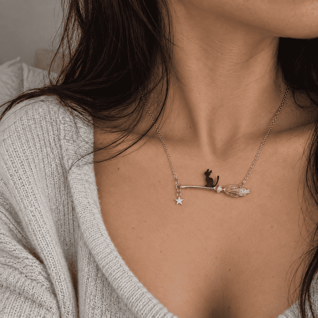 The Midnight Familiar Cat Necklace